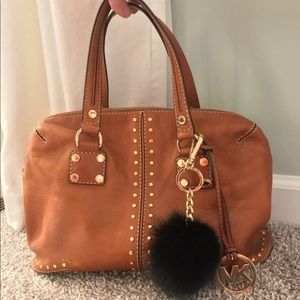 Michael Kors Astor Studded Leather Bag